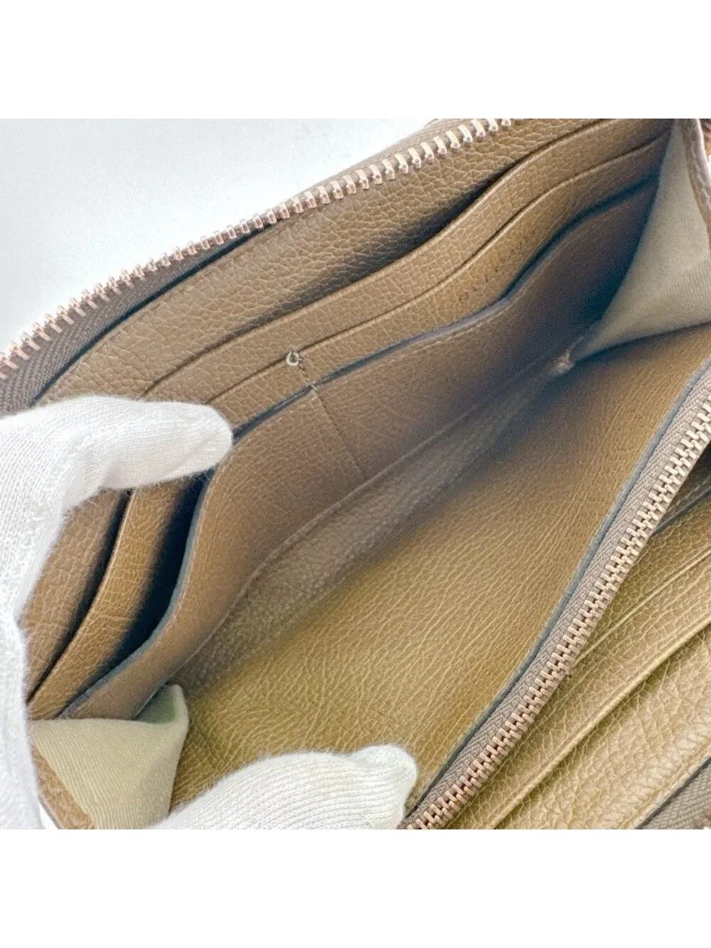 Bvlgari B.zero1 Leather Wallet Brown